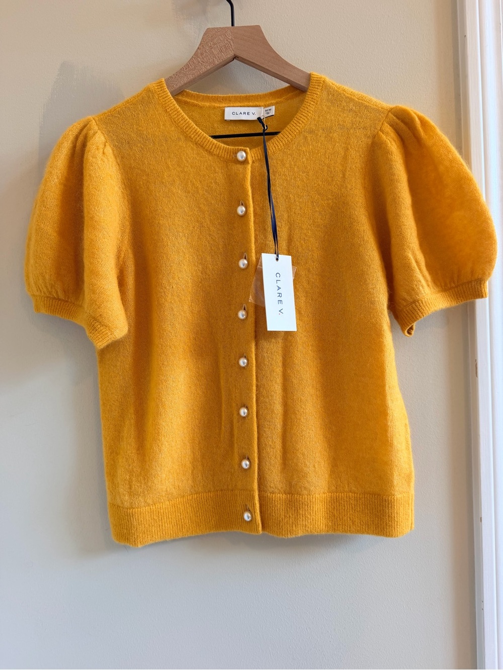 Clare V Stella Cardigan - Marigold NWT $265